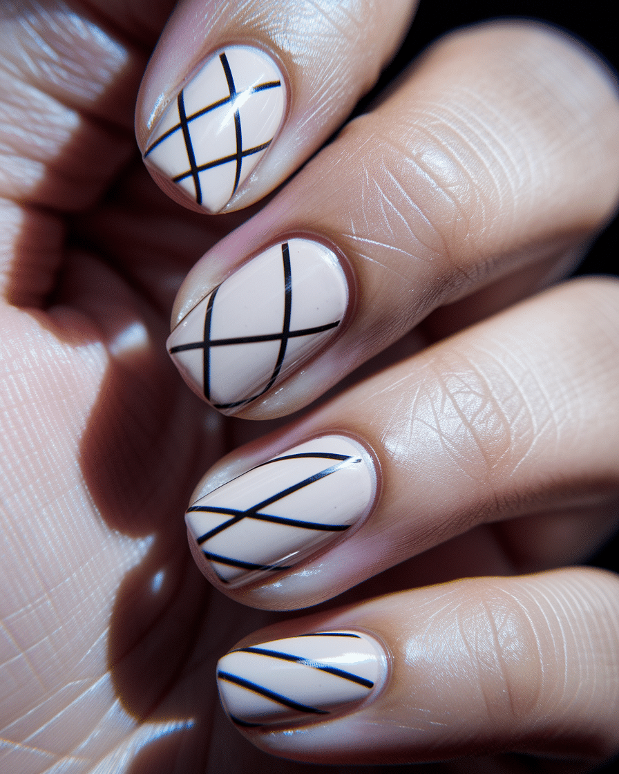 0003_2_a-close-up-photograph-captures-the-intri_PM1cKCR3TlmiP8X5eIPvlA_Bq87WFuPQVy7EXmd4NJ87Q Elegant Nail Design Trends: Exploring the Matte and Glossy Black Contrast