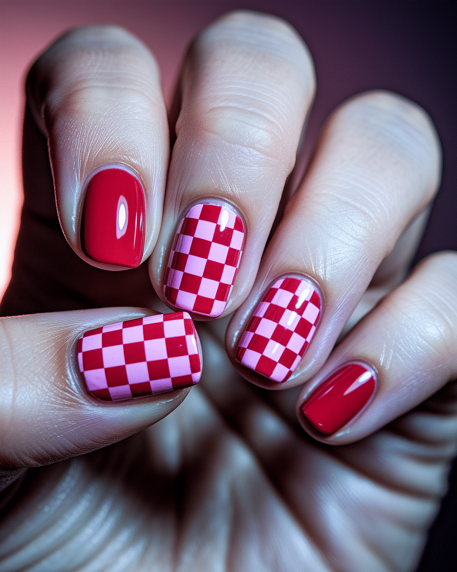 Trendy Checkerboard Nail Designs That Are Taking Over This Season