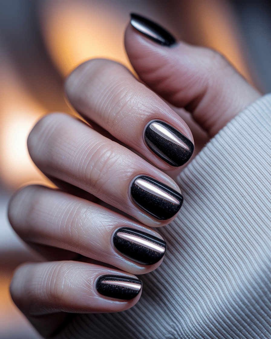 Elegant and Modern Black Nail Designs for a Timeless Manicure