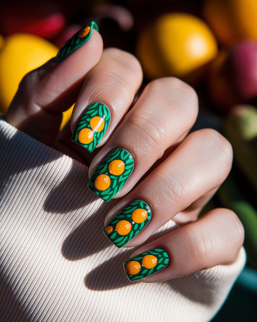 0003_4_a-close-up-photograph-captures-a-beautif_kGrz1ssoTB6IMG_1t9LKUA_eQ9issD0RmiDqU7y9BEpxA Bright and Zesty Nail Design Ideas Inspired by Citrus and Italian Charm