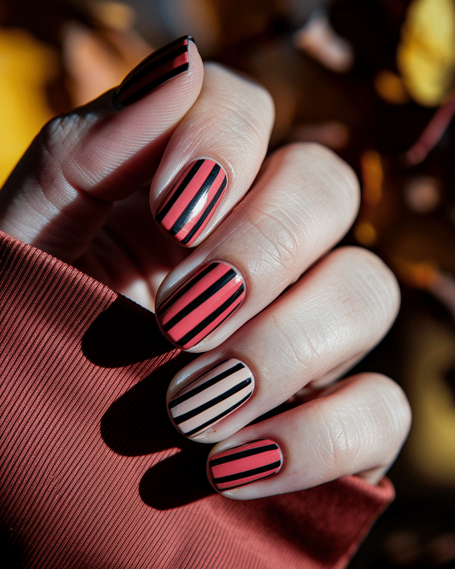 0004_2_a-close-up-photograph-captures-a-beautif_1gBYDoQURZCOl4RRjaxdHA_RRCSier3TlmTUNLvtB1rnw Color Block Nail Designs That Are Bold, Trendy, and Perfect for Any Season