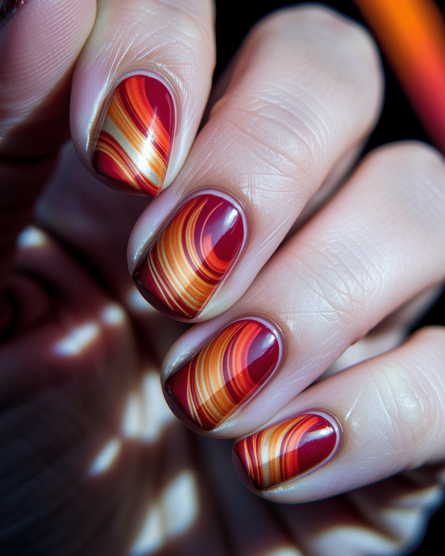 0004_2_a-close-up-photograph-captures-the-stunn_eP5h5uExRtG2E8z9ixUuAA_sw0O2aS8Raek1wDbnOIxhQ_cover Abstract Swirl Nail Designs That Are Taking Over Nail Trends in 2025
