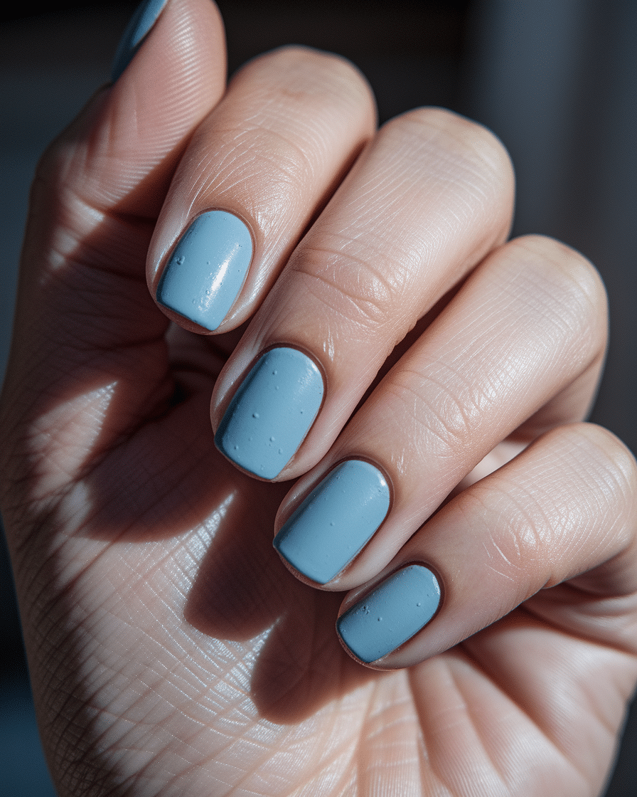 0004_3_a-close-up-photograph-captures-a-hand-wi_xgrcixYYTtWYiqa2AWQZtw_XKsRa-TrSzO2KsuBq56OXg Trendy Blue Nail Designs Inspired by Denim Fashion