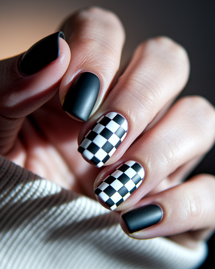0004_3_a-close-up-photograph-captures-the-intri_h3_rwvHiShW-fj0uMsMnLw_g9KyQMXkRpaLkHo-t5B6LQ_cover Trendy Checkerboard Nail Designs That Are Taking Over This Season