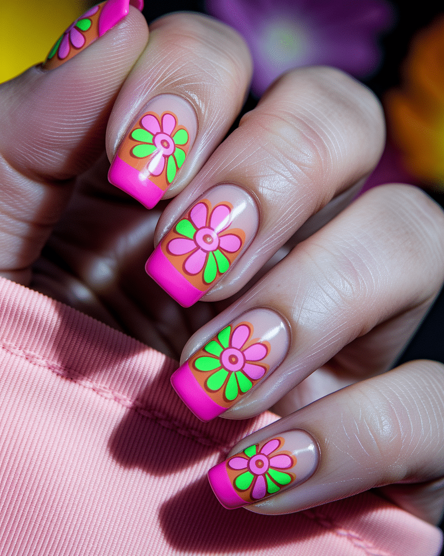 0004_3_a-close-up-photograph-captures-the-intri_kekNP6nqSIK_dZEEB6jFmQ_mZKLjWPvTT2mBuC9KJYFeQ Floral French Tip Nail Designs That Blend Elegance and Playful Color