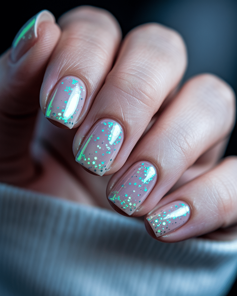 0004_3_in-a-close-up-photograph-a-hand-with-per_oQbe7wHNSoOSOq9PcLgTeg_DYXKIAgxQrm6XhSTzG_GKA_cover Elegant Nail Designs with Glitter Ombre for a Timeless Look