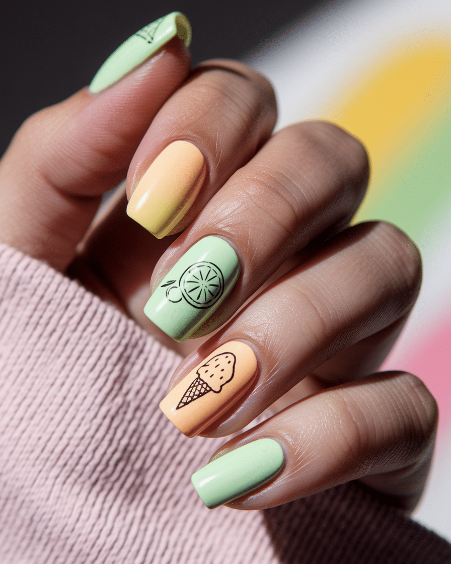 0004_4_a-close-up-photograph-of-a-beautiful-han_ggAvvceuQcGsdCtSsXhKfg_OKYLmf0oRLiZBijQKDMfiA Bright and Zesty Nail Design Ideas Inspired by Citrus and Italian Charm
