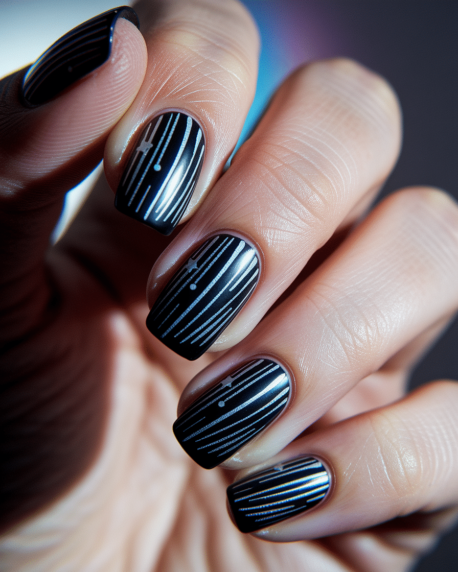 Galaxy Nail Designs for a Bold and Mystical Manicure Look