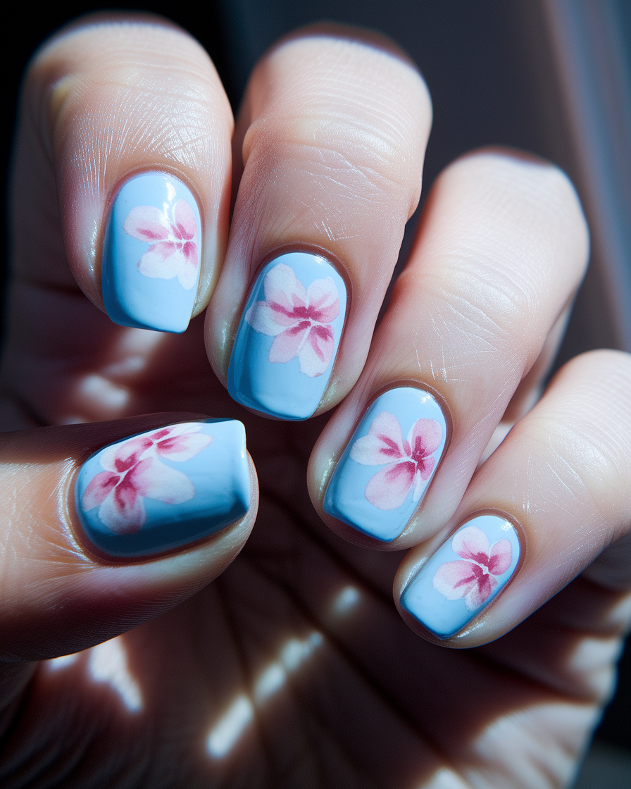 0005_2_a-close-up-photograph-of-a-hand-with-bab_DtzoXMqQRU6GalVNw8H2JA_8V3bF0HrSoOVixwH4zXA4w_cover Elegant Floral Nail Designs in Blue for a Modern and Fresh Manicure
