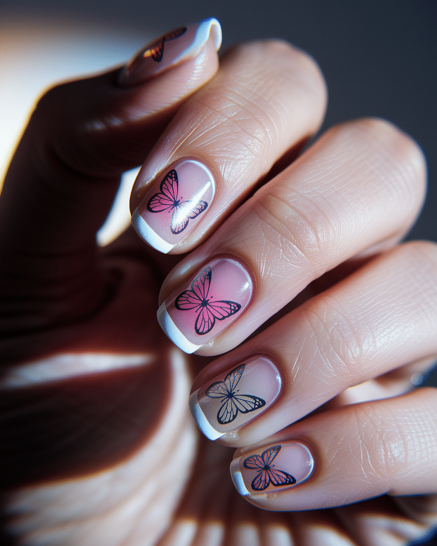 Beautiful Butterfly Nail Designs That Add a Delicate Touch to Your Manicure