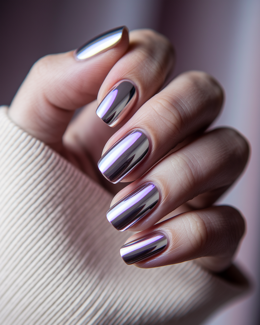 0005_3_in-a-close-up-photograph-a-hand-with-ele_xZGJ0wLcRiqG7ksSXPFtNA_AuTYTUp5TouK5sSVOvE92w_cover Soft Neutral Nail Designs with a Pop of Color: The Subtle Art of Lilac and Latte Tones