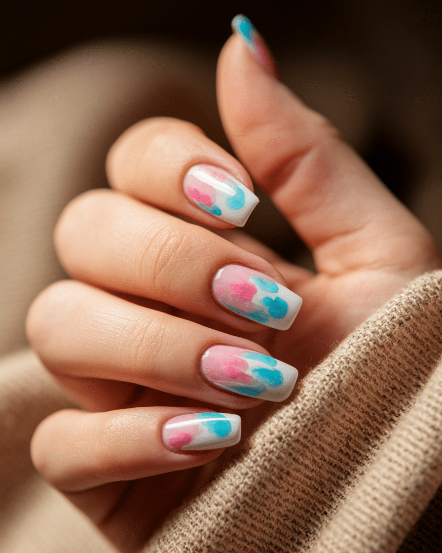 Watercolor Nail Art Designs That Look Like Miniature Paintings
