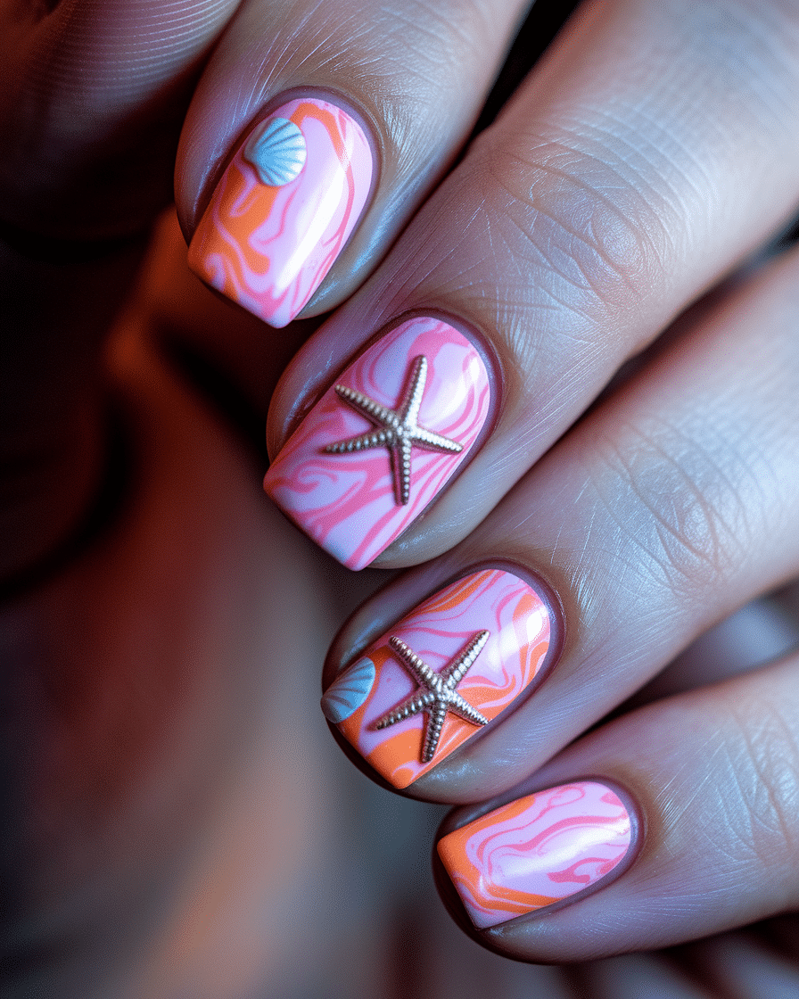 0006_2_a-close-up-photograph-captures-a-hand-wi_OuvxYdTCS6iUb8AAW1Tfyw_8B1YGSDiSWuX7szJgE3qsQ_cover Vibrant Beach-Inspired Nail Designs Perfect for Summer Getaways