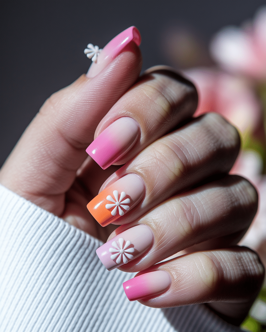0006_2_a-close-up-photograph-captures-the-intri_B2wkJxoaTf6wkEIIY0Q4wQ_m0ulyAQ2RRefwqd4XhHV2Q Floral French Tip Nail Designs That Blend Elegance and Playful Color