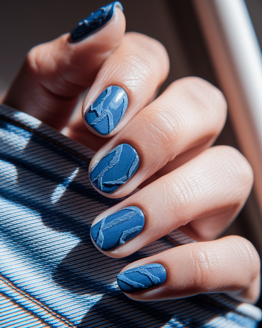 0006_2_a-close-up-photograph-captures-the-intri_UQJOHnYTQw2AHYHZe_bTOw_krkHgioAQkyYg4Hehk9yKQ Trendy Blue Nail Designs Inspired by Denim Fashion