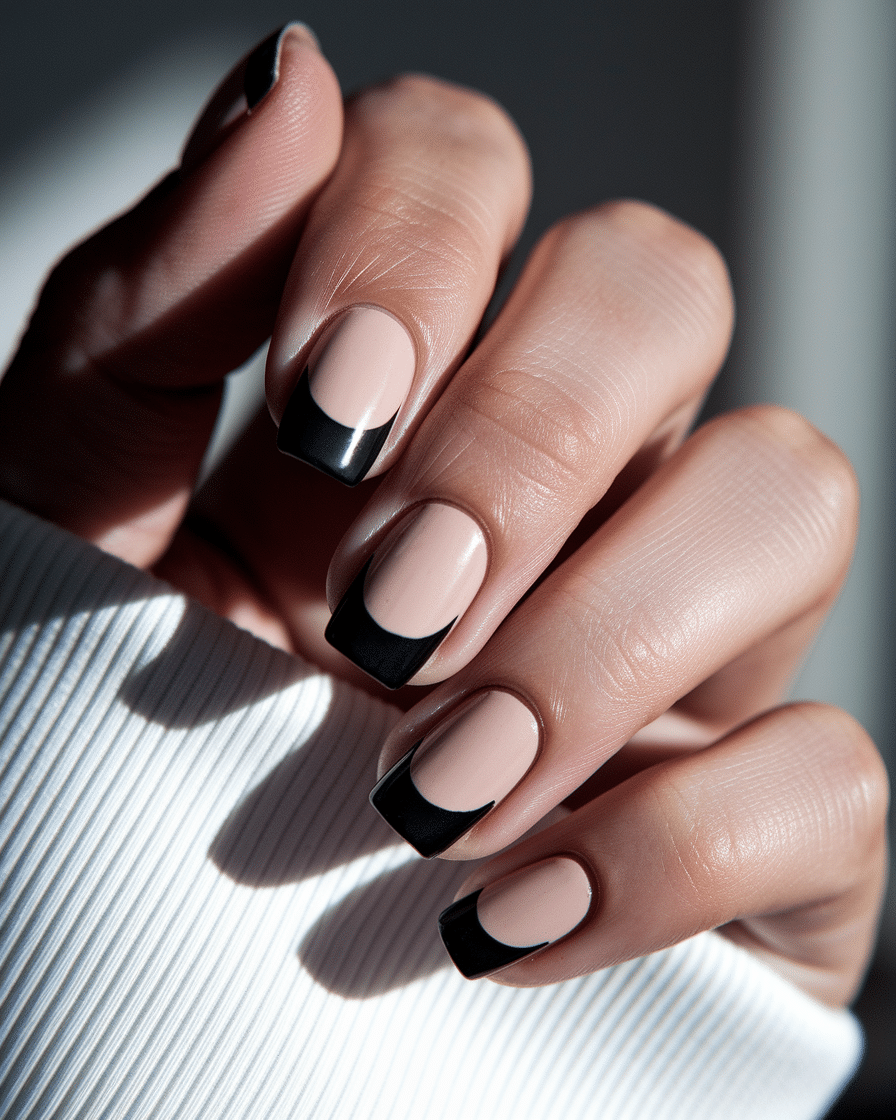 0006_3_a-close-up-photograph-captures-a-beautif_ue4lhBYrTzOl6tX5P2GfFg_oL9IeJxqTDOrYjN1j2UJRw_cover Elegant Nail Art Trends with Geometric Designs in Black and Nude