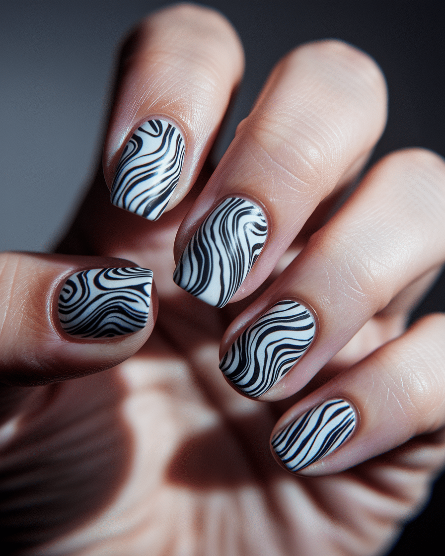 0006_3_a-close-up-photograph-captures-a-hand-wi_WvP83PR3RsiVMVDq0-o6Xw_i6NmCAsCSGmstn1h9c6E1A Abstract Swirl Nail Designs That Are Taking Over Nail Trends in 2025