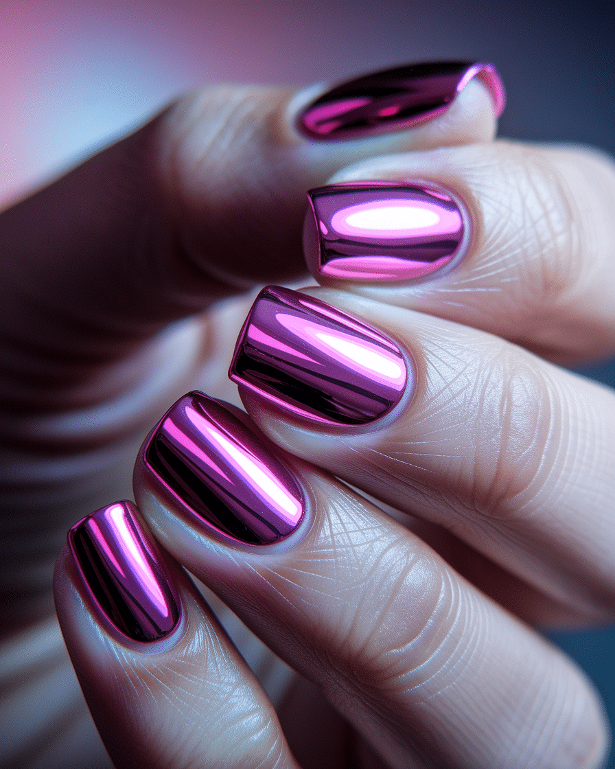 0006_3_a-close-up-photograph-captures-the-intri_XH44kZv5T821QAEnRv9jnQ_faqBNDo1QEC6QciFmRe5VQ How to Style Vibrant Pink Nails for a Bold and Playful Manicure Look