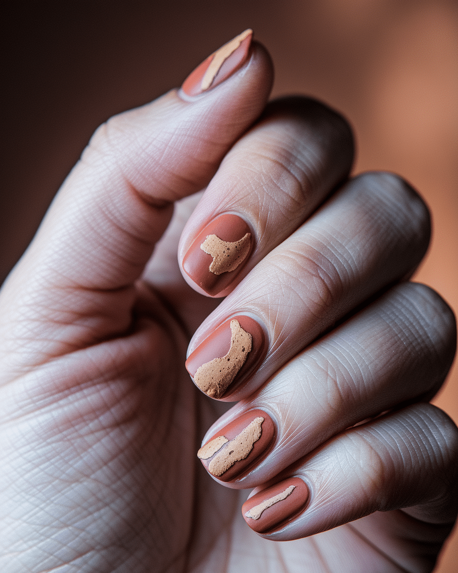 0006_3_a-close-up-photograph-captures-the-intri_mrgpwTI6SZK4VLrVd3MmpQ_Kpmn1BmhThy8ucYyJIiIlg Abstract Nail Art Ideas for a Creative and Artsy Look