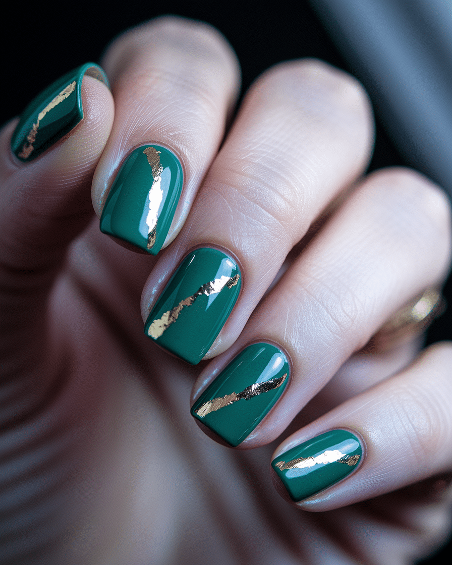 0007_2_a-close-up-photograph-captures-a-hand-wi_1DX33MbfTAqIILbjvBlUvQ_bAAfcjzDQMOIDuC8d5E5Sg Elegant Green Nail Designs That Elevate Your Everyday Look