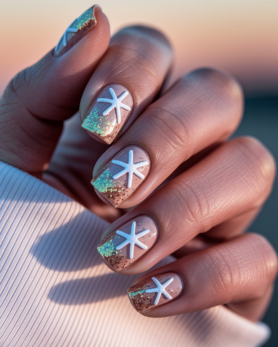 0007_2_a-close-up-photograph-captures-the-intri_TuHVBiwKSGOA5WyjQspMzw_dL5XS3vJSAevizSbVKyEpw Beach Nail Design Ideas That Are Perfect for a Summer Getaway