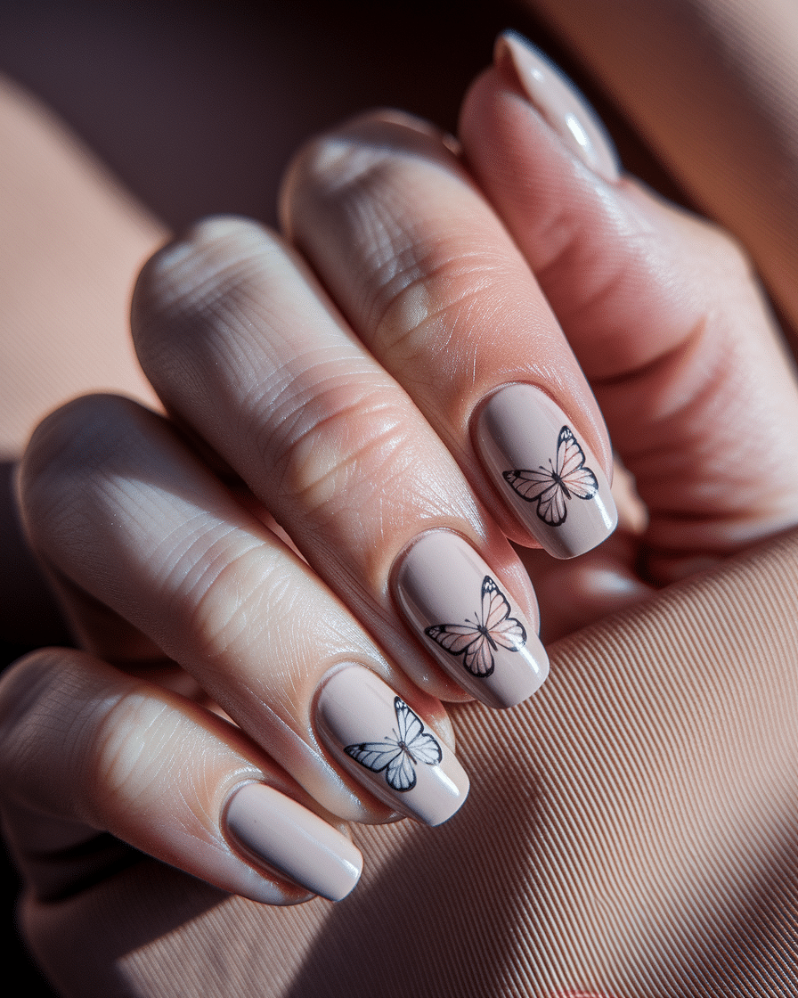 0007_2_a-close-up-photograph-of-a-beautifully-m_iWydCoULQ3-cQQvOYHiDDQ_5S_sXjzGQNWpZPheJf2K3g Butterfly Nail Art Ideas That Will Make Your Manicure Stand Out