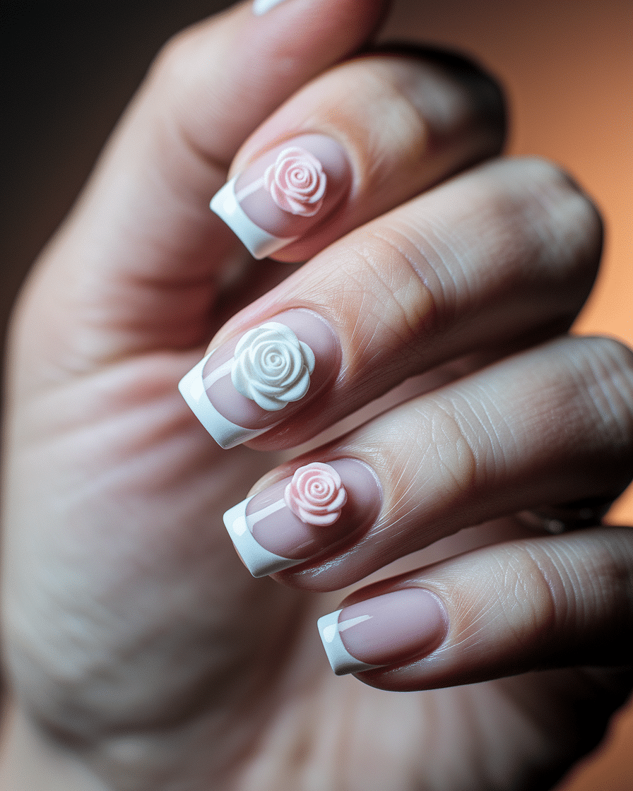 Elegant 3D Floral Nail Designs That Elevate Any Manicure Look