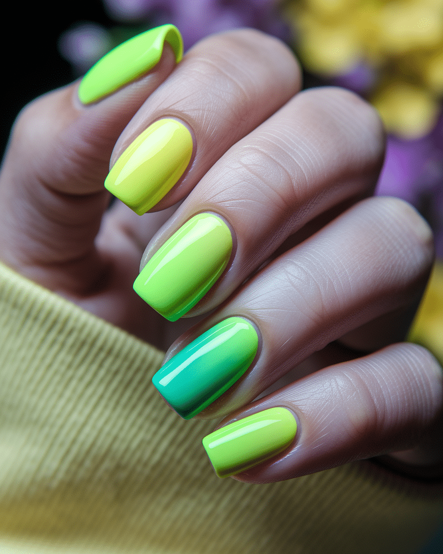Neon Aura Nail Designs That Will Make Your Manicure Stand Out