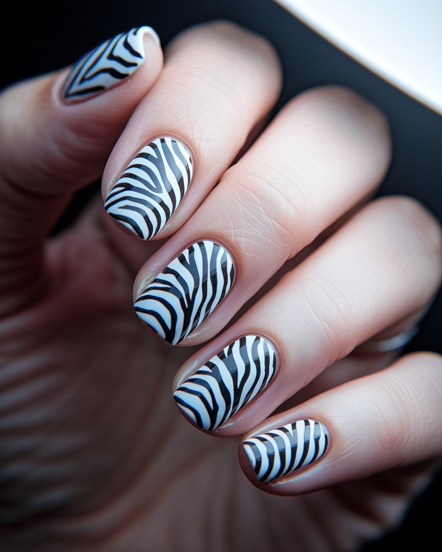 0008_2_in-a-close-up-photograph-a-hand-with-per_JNTV5olBS-GmxR0OZufVIA_3NMc3Z3gSL-m6HChv7dalQ Animal Print Nail Designs That Are Wildly Stylish and Perfect for Any Season