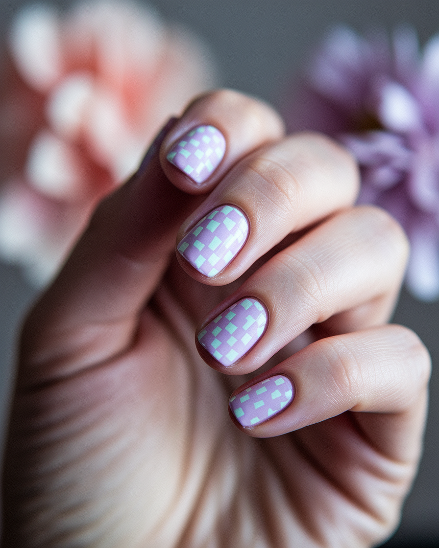 0008_3_a-close-up-photograph-captures-the-delic_sPzr37V4QfyRm1oSHfen4Q_gMqg9gDcTCOoF8LT7IM8Zw Trendy Checkerboard Nail Designs That Are Taking Over This Season