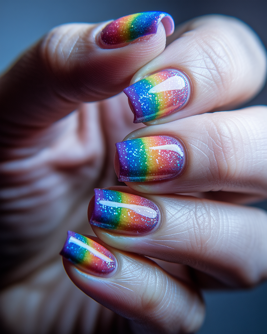 How to Add Texture and Sparkle with Sugar Effect Nail Designs