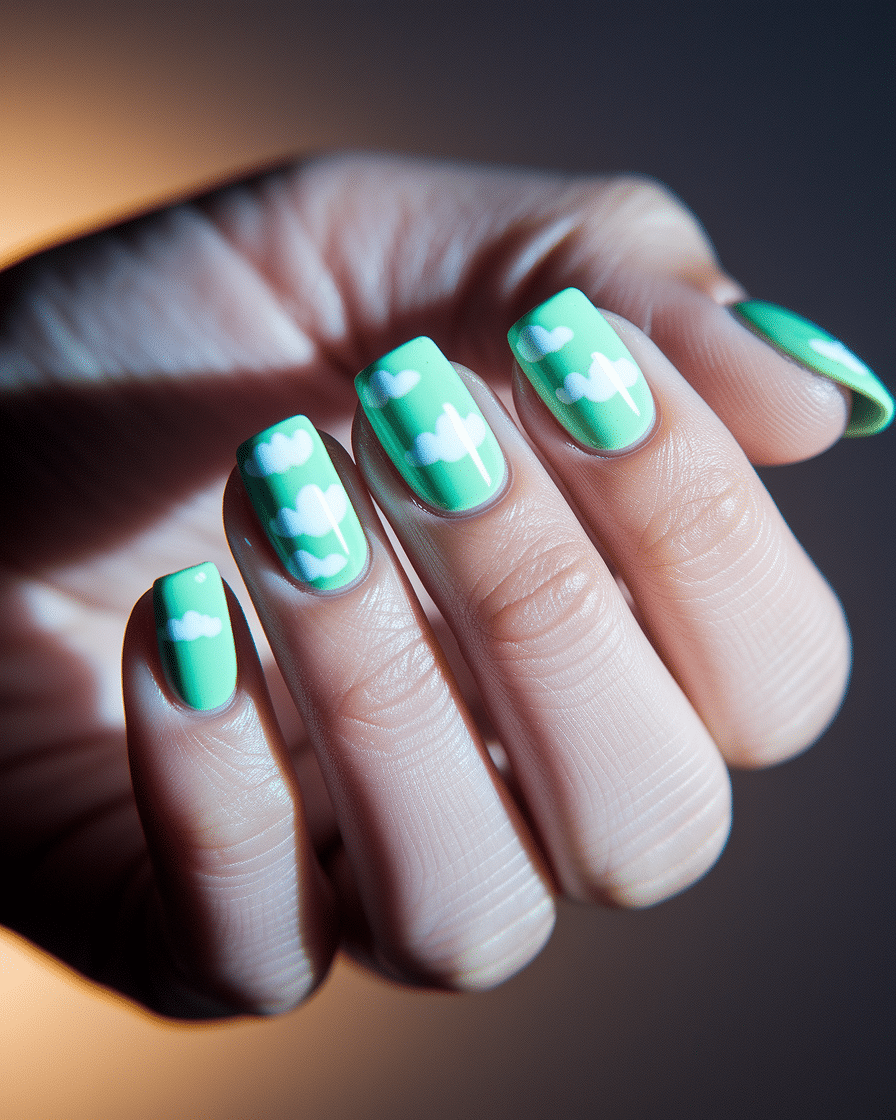 0009_2_a-close-up-photograph-captures-the-delic_iqq6P77yRP27DhghwuPzbA_A6Re3UUITRWe2GmWdFsXqg Dreamy Pastel Nail Designs with Cloud Art for a Soft and Serene Look