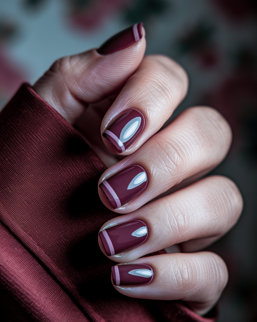 0009_2_a-close-up-photograph-captures-the-exqui_n4ieAbveRy6h1RdNIMTkwQ_q7aZ25wwTeyyf3LQFYFj-Q Elegant Nail Styles for Every Season: Matte Burgundy Almond Nails You’ll Adore