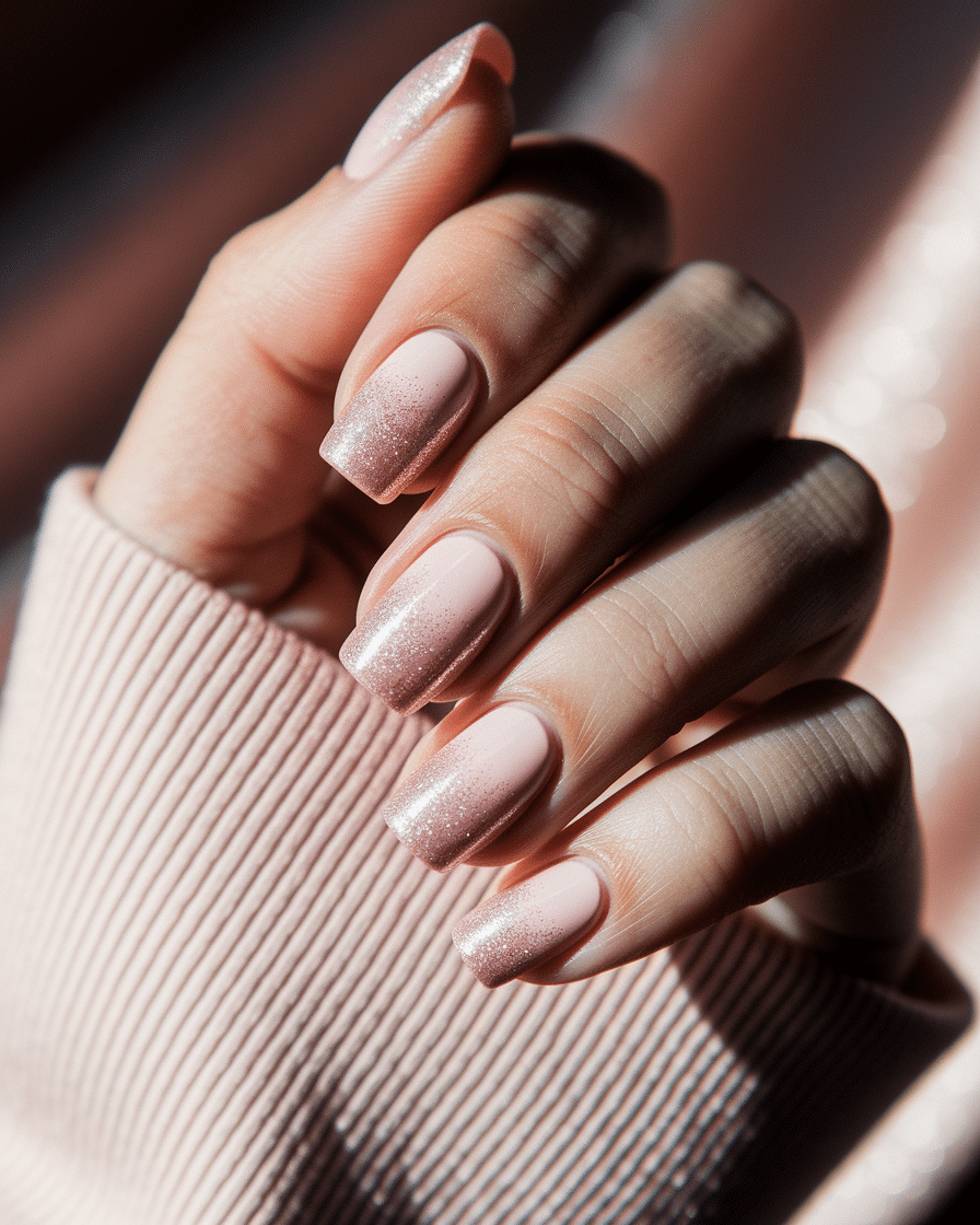 0009_3_a-close-up-photograph-captures-a-beautif_YEduMeHnRKG9jS9x94bm5A_NvIJe8T4T_Ktp46GjVVWUw Sparkling Ombre Nail Designs That Add Glamour to Every Look
