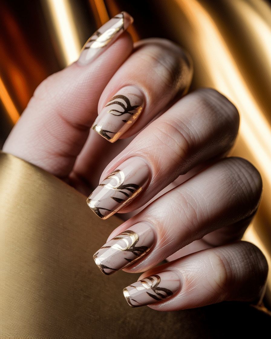 0009_3_a-close-up-photograph-captures-an-elegan_zF7Tp63ZSmSw8jsg56V5hQ_AZzPEmC0RECtzXLPtM5bag Swirl Nail Designs That Will Instantly Elevate Your Manicure