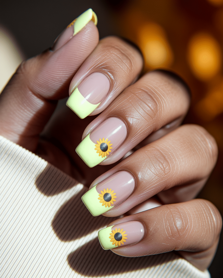 0009_3_a-close-up-photograph-captures-the-intri_fE1WC7e1QnGxGJqLQujo_Q_EwA0c1Q7SS-oi6MvtoQKEw_cover Bright and Beautiful Nail Designs Inspired by Sunflowers
