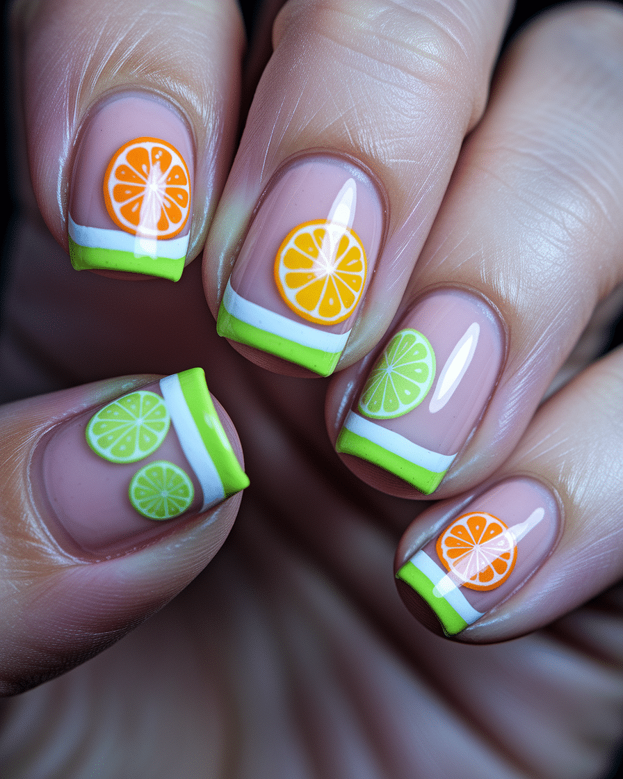 Fresh Nail Art Ideas Inspired by Summer Fruits