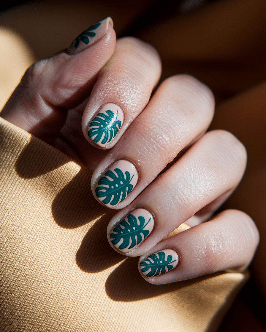 0009_3_a-close-up-photograph-of-a-beautifully-m_xrAMk3zyTlSQpCTjkM7DRQ_vhbB2oJtR8iarVJQRh2gZQ Tropical Floral Nail Designs That Will Refresh Your Manicure Look