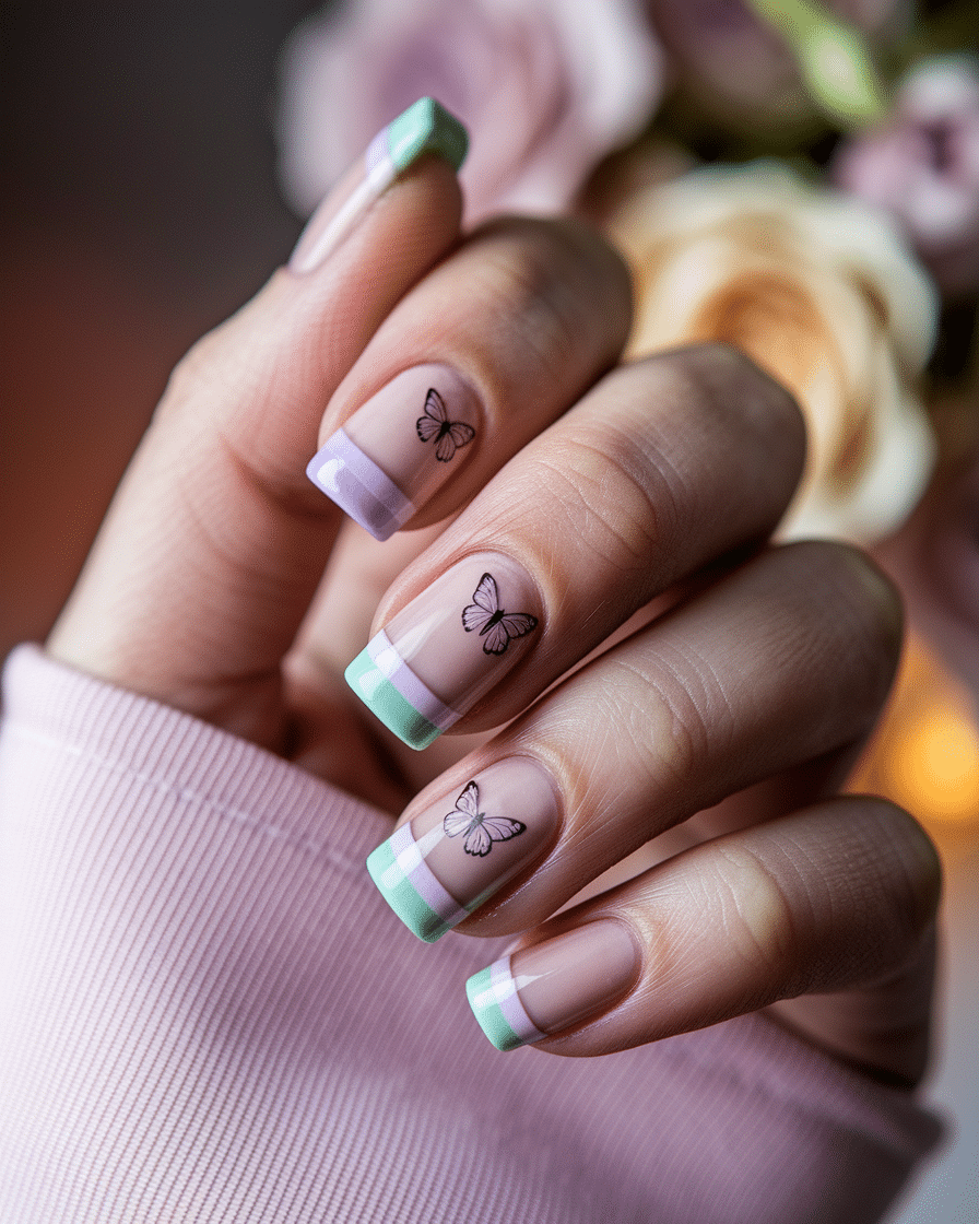 0010_2_a-close-up-photograph-captures-a-beautif_qaKUeJZyQz6BDjN1uRm1GQ_Mw7jK4TZR-i5ihLf6haNFw_cover Butterfly Nail Art Ideas That Will Make Your Manicure Stand Out