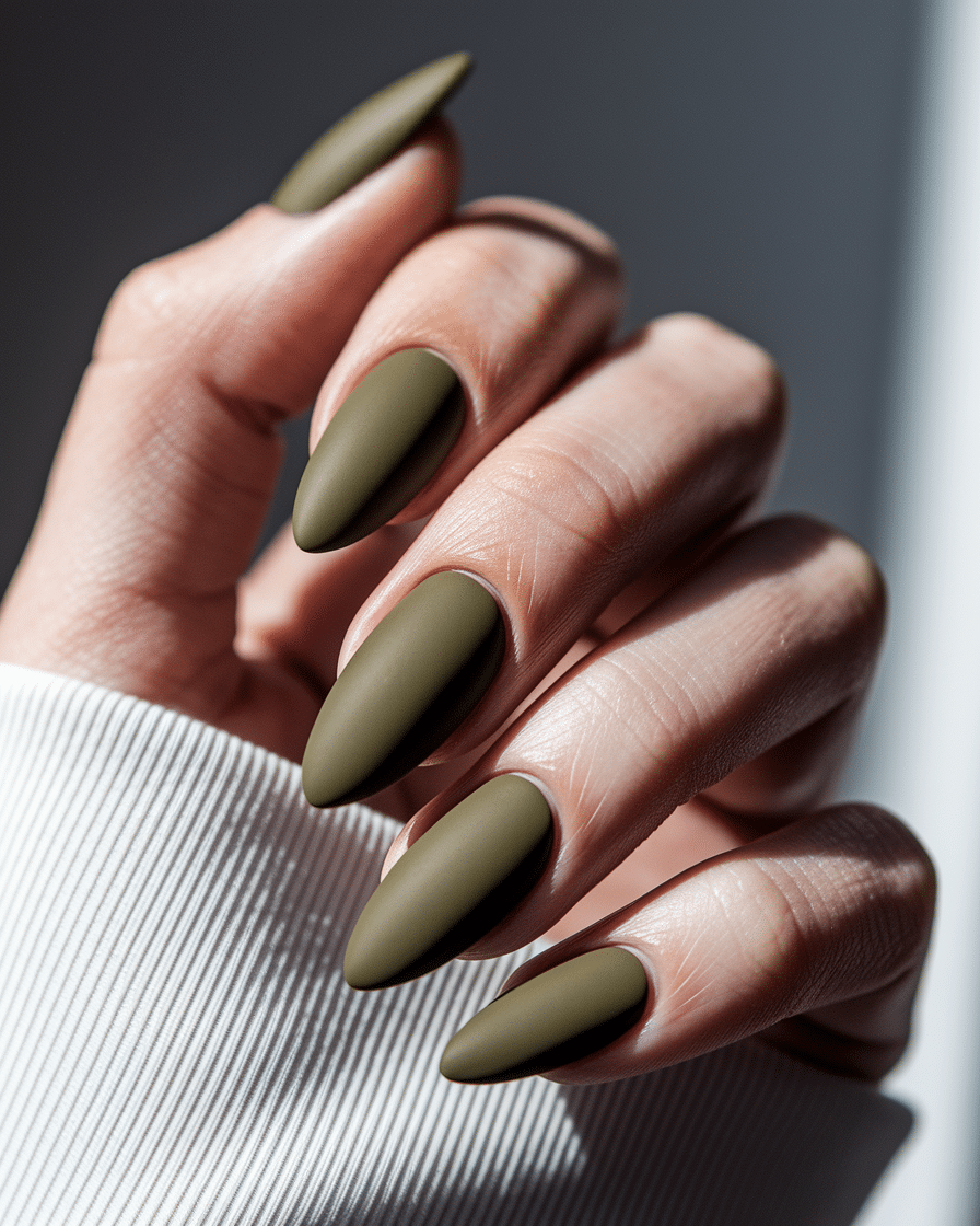0010_2_a-close-up-photograph-captures-the-sleek_c6XKc5RyRrWouZKS2MUBDQ__ww28FjhRP-nvMZkZ0SjBQ_cover Why Olive Green Nails Are the Unexpected Neutral Every Stylish Woman Needs