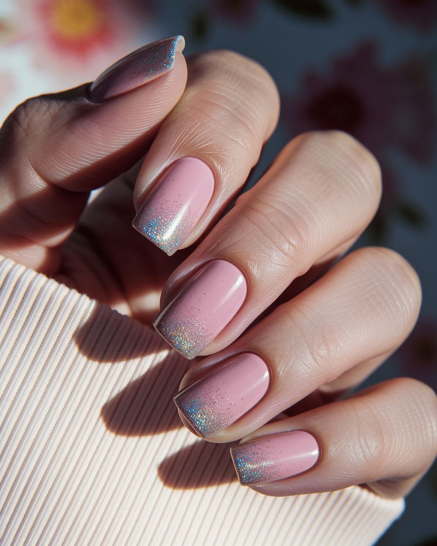 0010_2_a-close-up-photograph-of-a-beautiful-han_Mlw4iMkJTS6zz9tKNfP6yw_TLRC46WtRBCQyJy4tMeafg Elegant Nail Designs with Glitter Ombre for a Timeless Look
