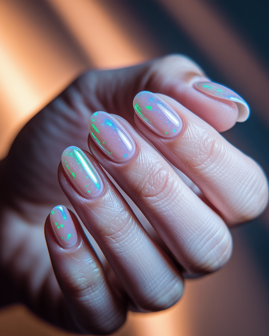 0010_2_a-close-up-photograph-of-a-gracefully-po_qhq-vkdhTT2qN0yQedRlQg_tUIsEhQ5S5KAZLM-LREwOg Best Translucent Nail Designs Inspired by Ocean Life and Jellyfish Glow
