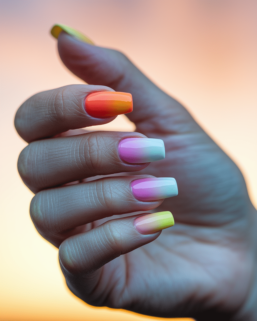 0010_3_a-close-up-photograph-of-a-gracefully-ou_iAjBAdIERVCSdGXMAJSazw_KcJqIMxSQROuGp1LO3j6QQ_cover Bright and Simple Nail Designs Perfect for Summer Style in 2025