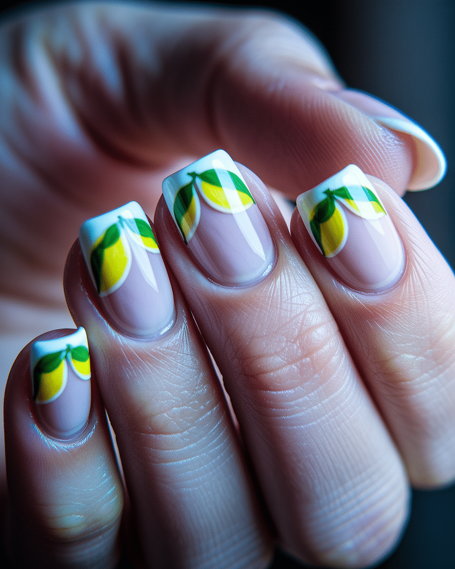 0010_4_a-close-up-photograph-of-a-beautifully-m_uAouk2ciQna6DgLfuQ3VAA_RjLxaCmATBO5bHSbdW2kEQ_cover Bright and Zesty Nail Design Ideas Inspired by Citrus and Italian Charm