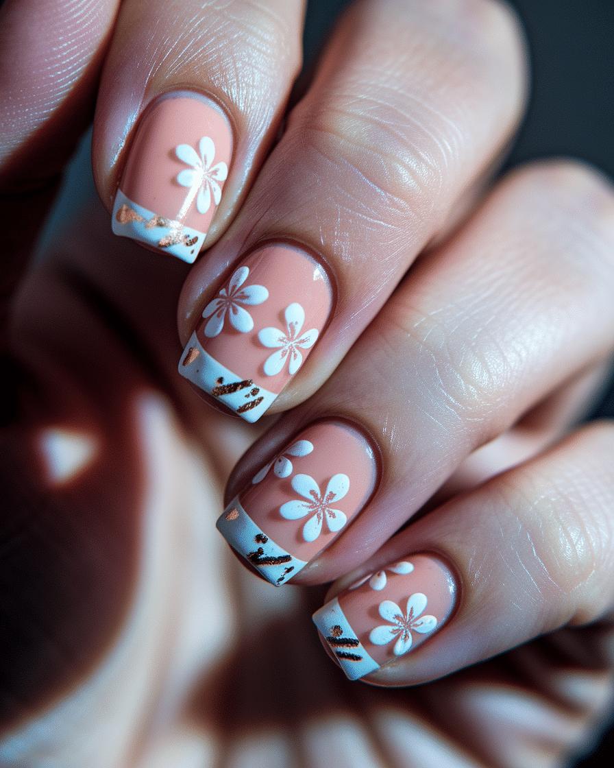 0011_2_a-close-up-photograph-captures-the-delic_VkTXmi7hSW6eii6gaK79wA_ZVt_FYa5Q_-FODnqKaP30A Floral French Tip Nail Designs That Blend Elegance and Playful Color