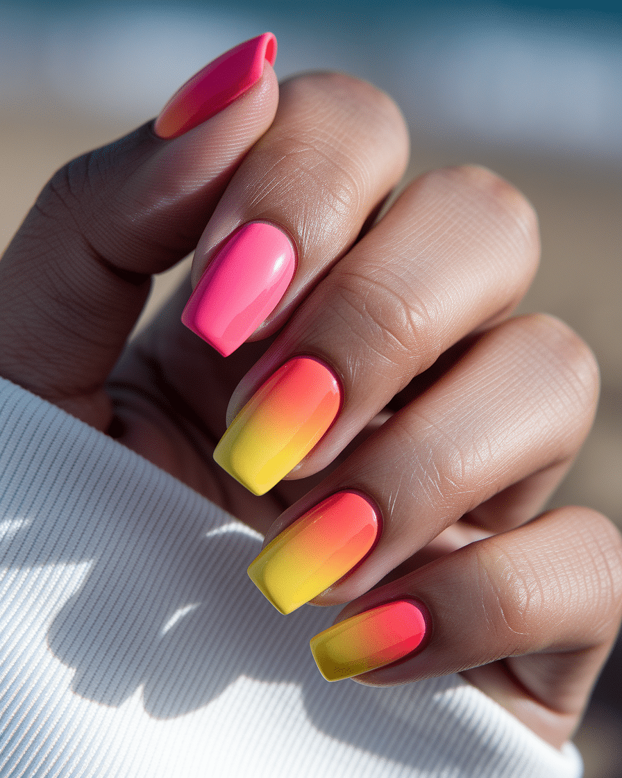 0011_2_a-close-up-photograph-of-a-beautiful-han_MlK61sobR-qMec5Lqz4d_A_e7AelNGDTG29dTf2DG7yVw_cover Sunset Ombre Nail Designs That Capture the Beauty of Golden Hour