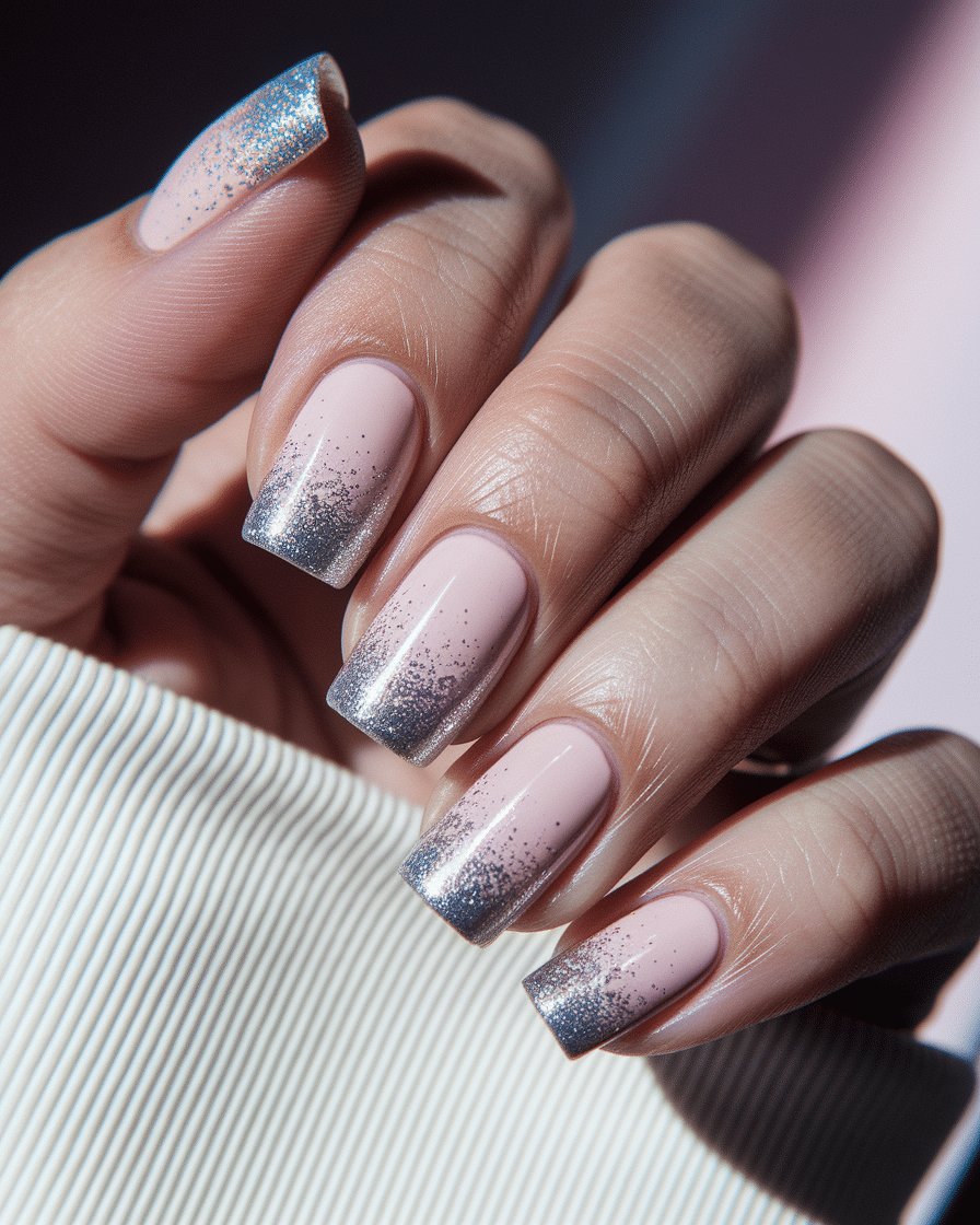 0012_2_a-close-up-photograph-captures-a-beautif_PmxyMsILTl6k0F70pqiMCA_bdh7HJkNRZK2TzORwGTc_A Elegant Nail Designs with Glitter Ombre for a Timeless Look