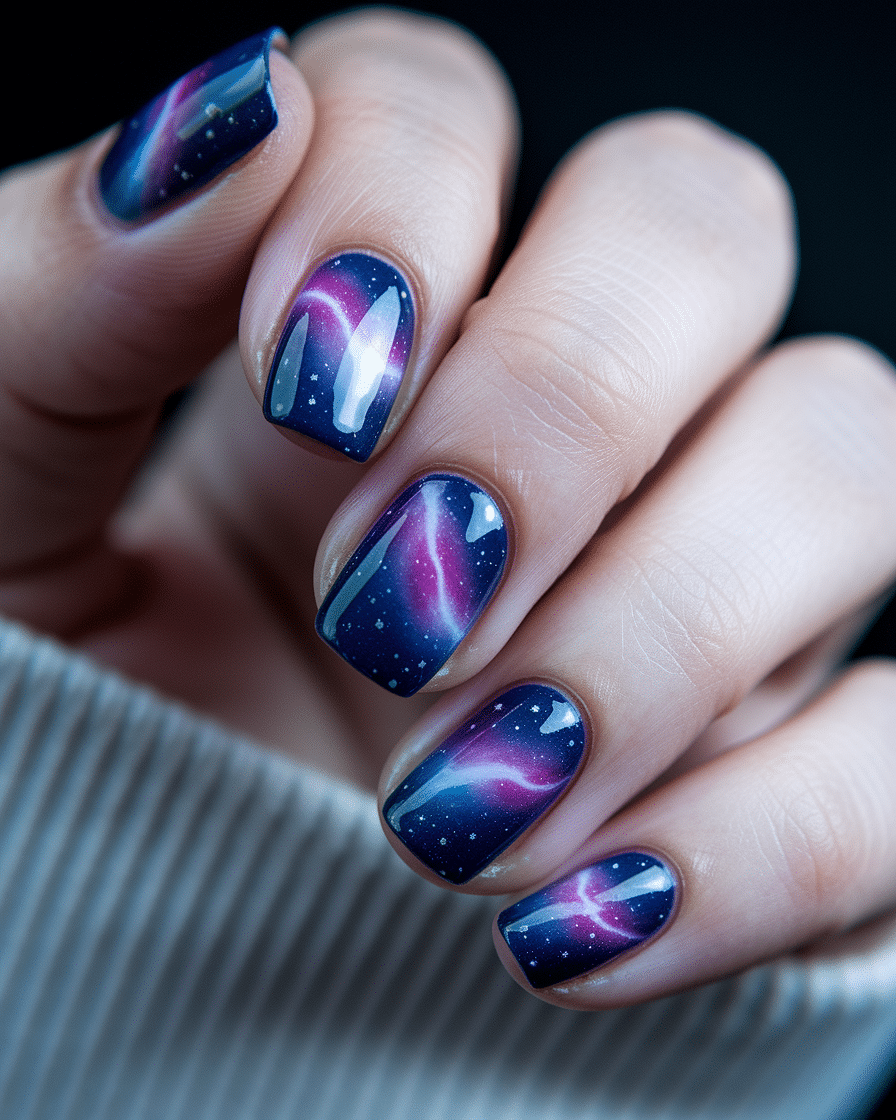 0012_2_a-close-up-photograph-captures-the-intri_VYvQRflFTi6HECv9Jl21MQ_1SfPcQXHRxGJuTs7SrqD0A Galaxy Nail Designs for a Bold and Mystical Manicure Look