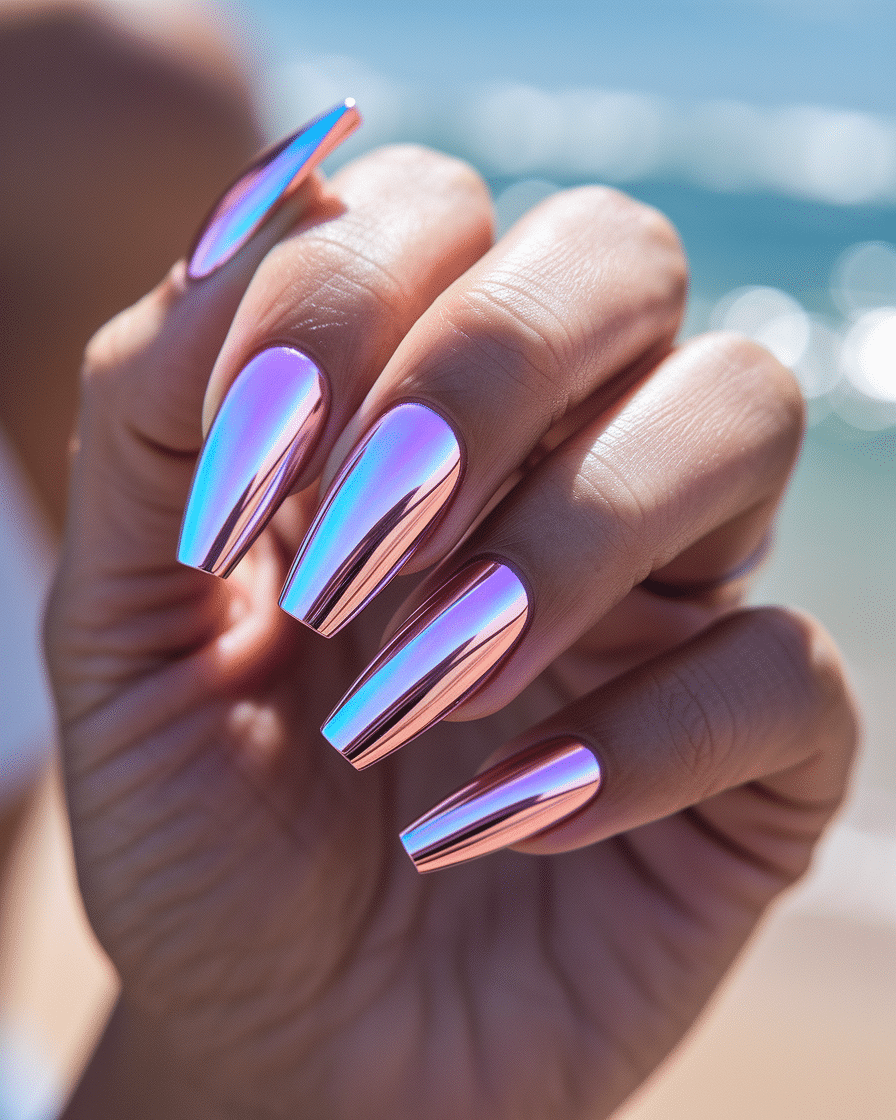 0012_3_a-close-up-photograph-captures-the-elega_pGu_Ib3RQ-m9RcylyPw0QA_OIvMbfhYQxODXnQw276DJg_cover Chrome Nail Designs for a Shiny Summer Manicure You’ll Love