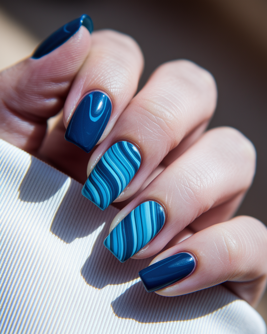 0013_3_a-close-up-photograph-captures-the-intri_qtZ6pbssTf2FEFa07vOI7Q_p2iQrV16T9WtIyHFjxSBjQ Stunning Blue Nail Designs That Never Go Out of Style